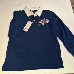 Gymboree size 5 long sleeve polo